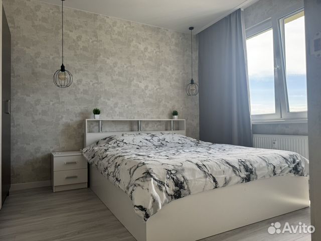 

1-к. квартира, 34,4 м², 2 кровати