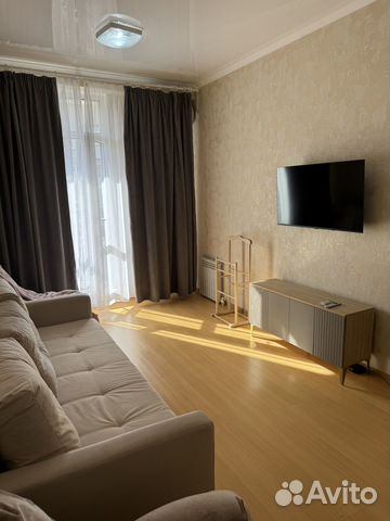 

1-к. квартира, 44 м², 2 кровати