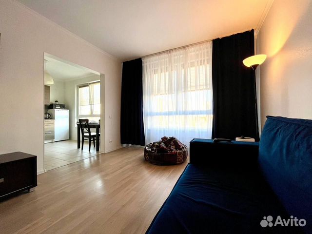 

1-к. квартира, 55 м², 2 кровати