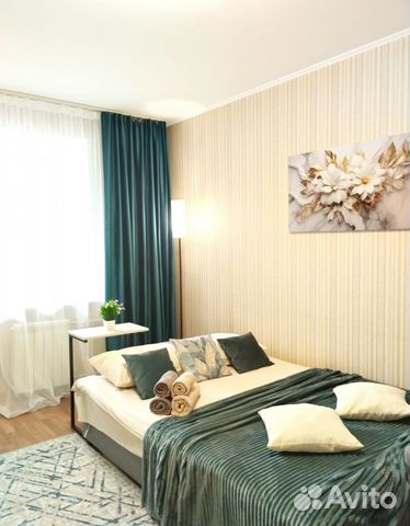 

1-к. квартира, 32 м², 2 кровати