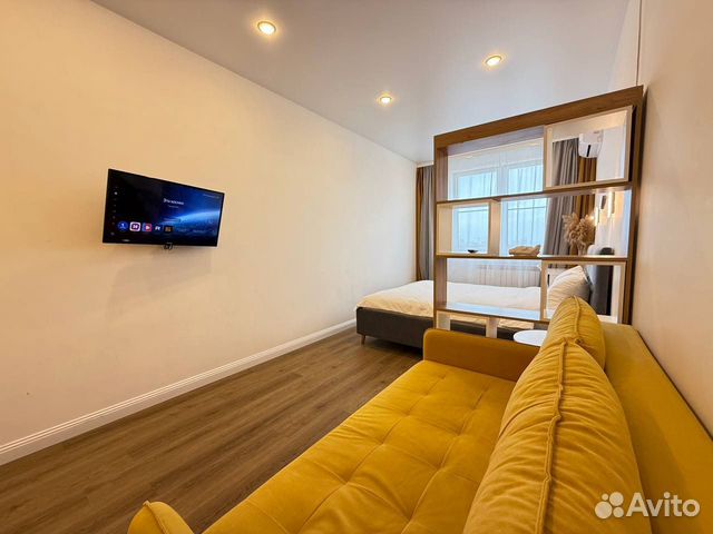 

Квартира-студия, 28 м², 2 кровати