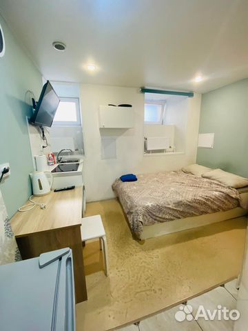 

Квартира-студия, 10 м², 1 кровать