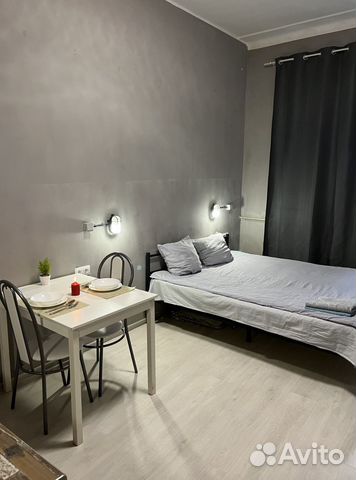 

Квартира-студия, 25 м², 2 кровати