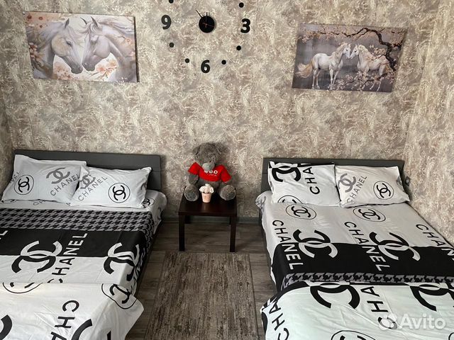 

1-к. квартира, 43 м², 2 кровати