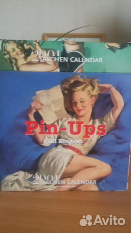 Коллекционный отрывной календарь PIN-UPS