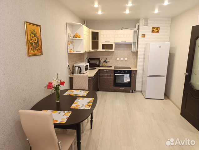 

1-к. квартира, 46 м², 2 кровати
