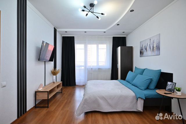 

1-к. квартира, 42 м², 2 кровати