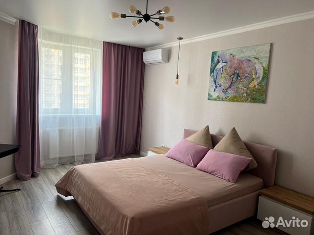 

1-к. квартира, 45 м², 2 кровати