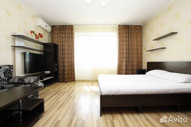 

1-к. квартира, 45 м², 2 кровати