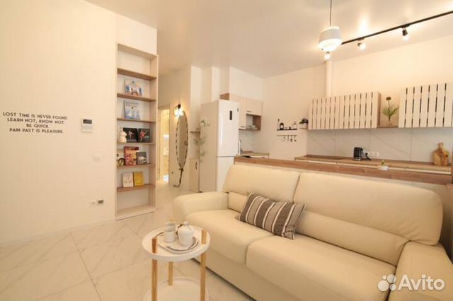 

Квартира-студия, 37 м², 2 кровати