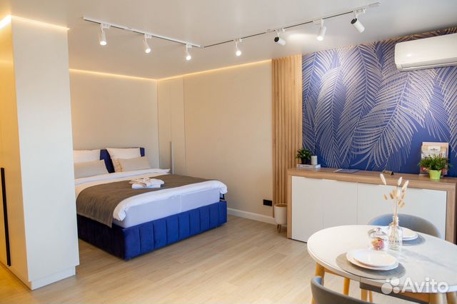 

Квартира-студия, 35 м², 1 кровать
