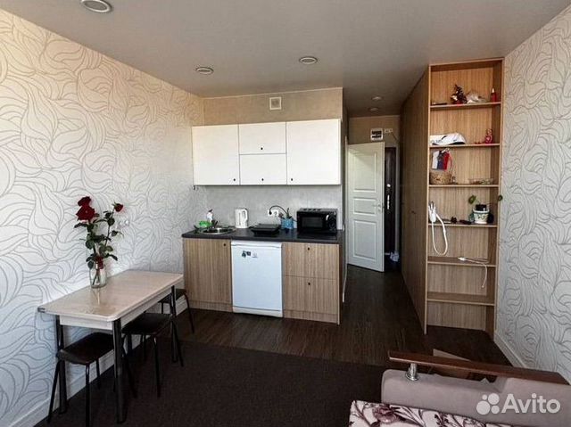 

Квартира-студия, 22 м², 2 кровати