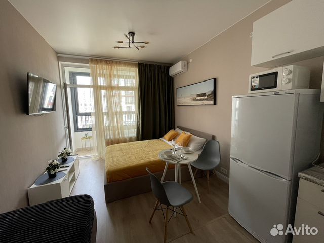 

Квартира-студия, 25 м², 2 кровати