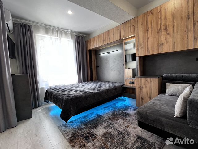 

Квартира-студия, 28 м², 2 кровати