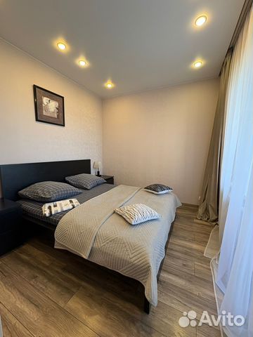 

1-к. квартира, 55 м², 2 кровати