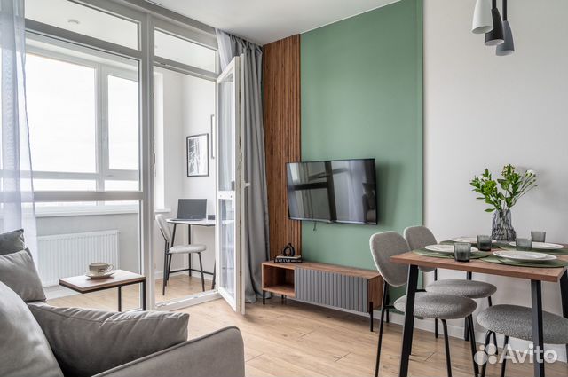 

1-к. квартира, 38,4 м², 2 кровати