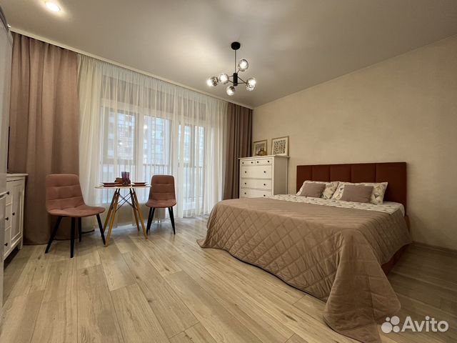 

Квартира-студия, 30 м², 1 кровать