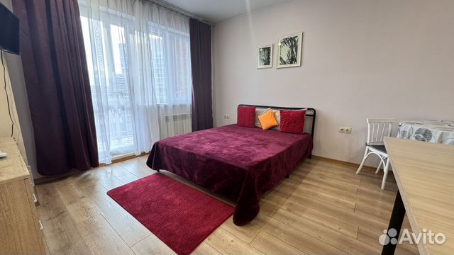 

Квартира-студия, 40 м², 2 кровати