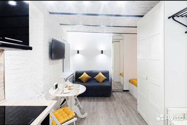 

Квартира-студия, 24,5 м², 2 кровати