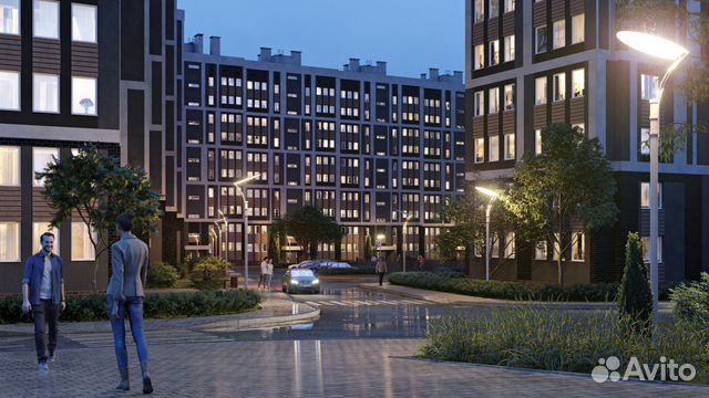 2-к квартира, 62.3 м², 6/10 эт.
