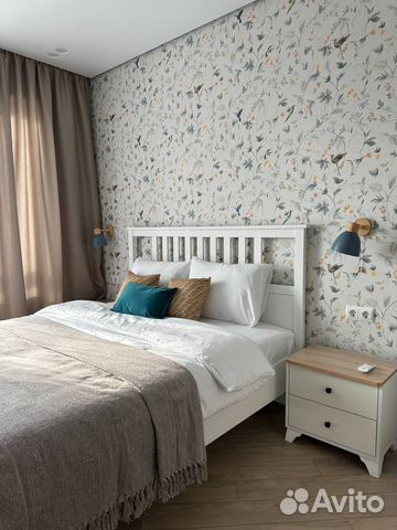 

1-к. квартира, 43,6 м², 2 кровати