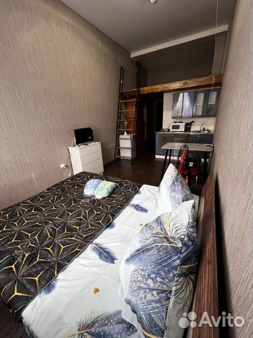 

Квартира-студия, 20 м², 3 кровати