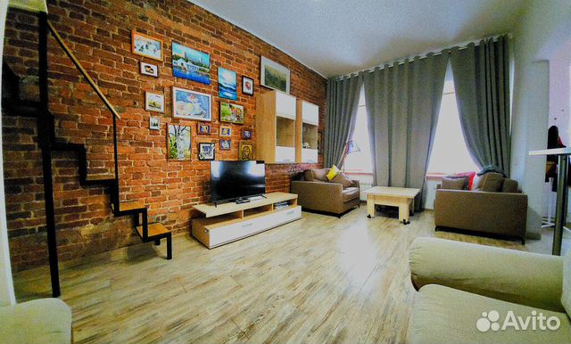 

Квартира-студия, 51 м², 4 кровати