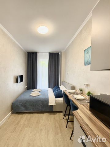 

Квартира-студия, 20 м², 1 кровать