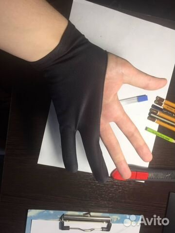 Перчатка для рисования на графическом планшете