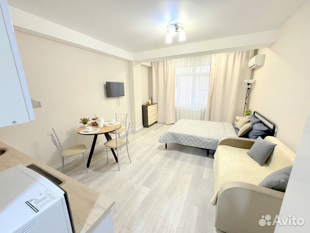 

Квартира-студия, 29,6 м², 2 кровати