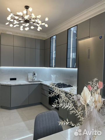 

1-к. квартира, 55 м², 2 кровати