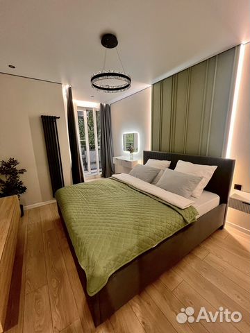 

1-к. квартира, 43 м², 2 кровати
