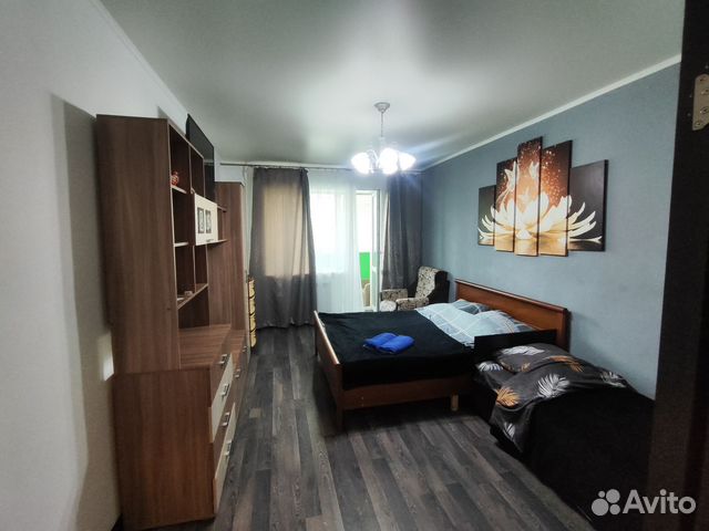 

1-к. квартира, 41 м², 3 кровати