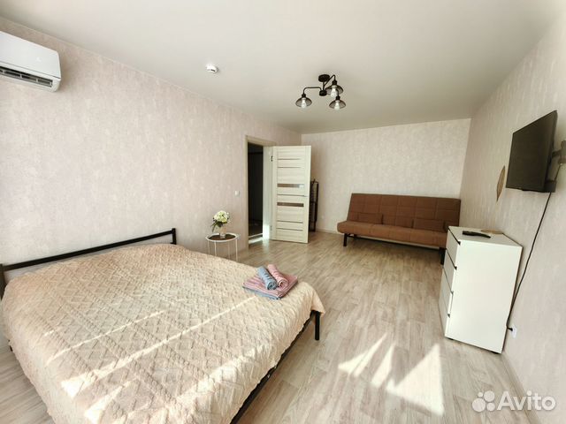 

1-к. квартира, 38 м², 2 кровати