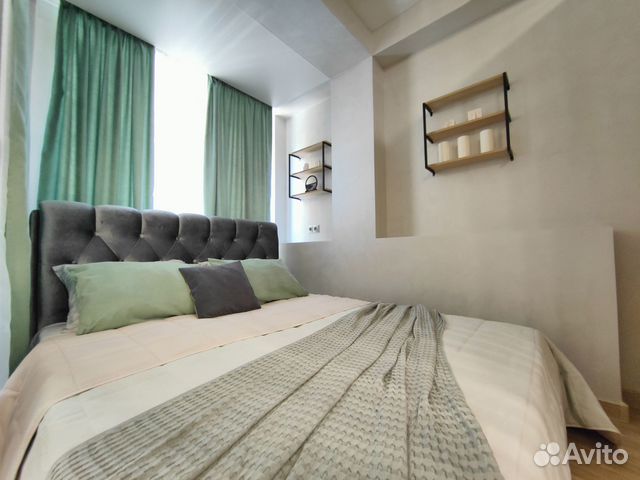 

Квартира-студия, 37 м², 2 кровати