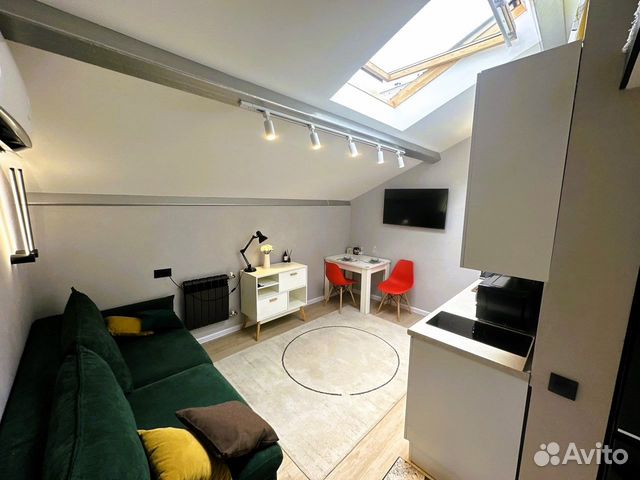 

Квартира-студия, 34 м², 2 кровати