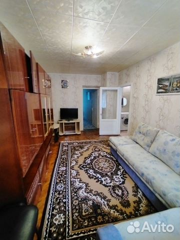 

2-к. квартира, 45 м², 2 кровати