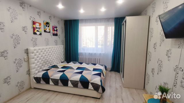 

1-к. квартира, 39 м², 2 кровати