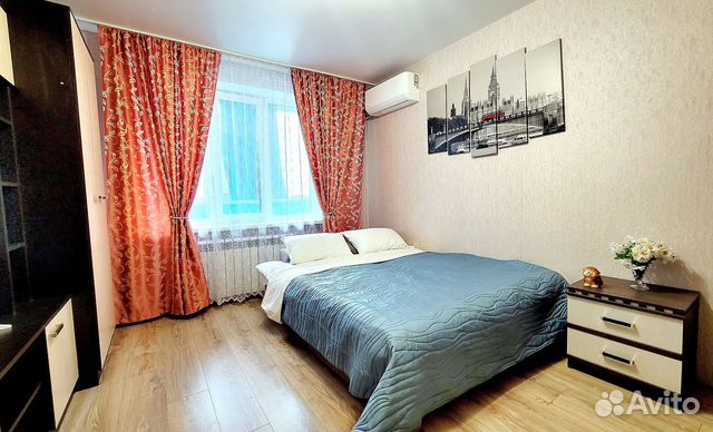 

1-к. квартира, 40 м², 2 кровати
