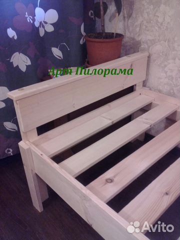 Эко кровать массив ель/сосна Эко кровать массив ель/сосна
