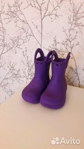 Резиновые сапоги crocs c6