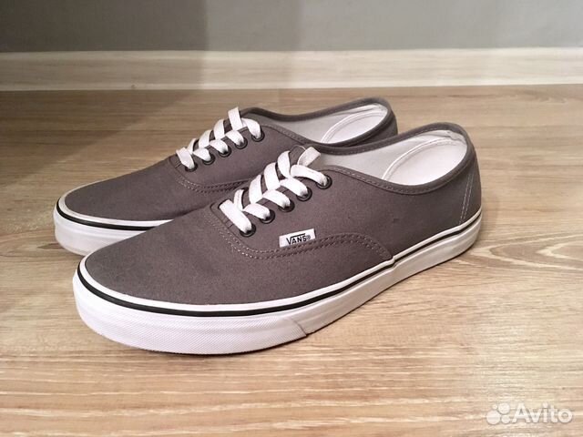 Кеды Vans Authentic Pewter/Black