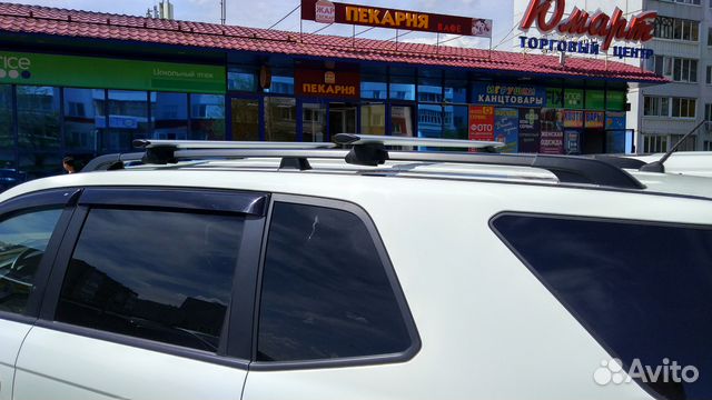 Багажник Аэро на крышу для Санг Йонг Ставик
