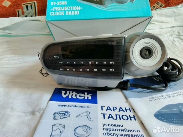 Радиочасы vitek