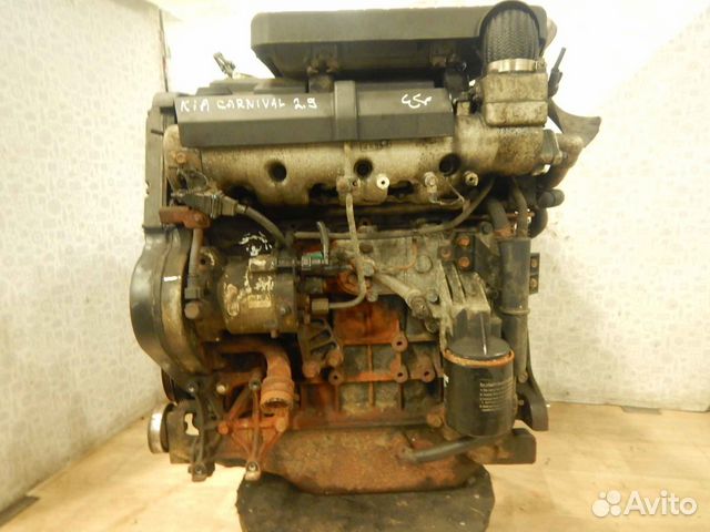 Двигатель Kia Carnival (Sedona) 2,9 J3