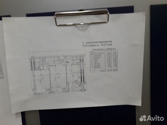 2-к квартира, 75 м², 5/10 эт.