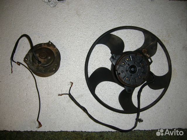Мотор охлаждения радиатора Форд фокус-1 (б/у)