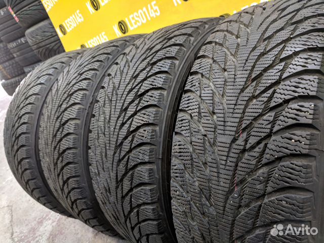 Б/У липучки 4шт 205 55 16 Nokian Hkpl-R2