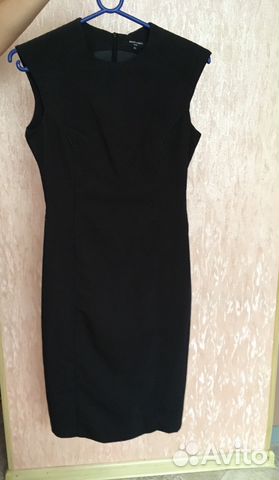 Офисное новое платье чёрное Офисное новое платье чёрное