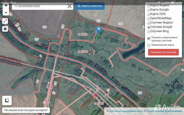 Товарковский тульская область карта